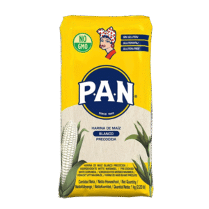 HARINA PAN MAIZ FLOUR WHITE 1KG X 10