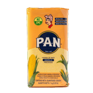 HARINA PAN MAIZ FLOUR YELLOW 1KG X 10