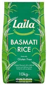 LAILA BASMATI RICE 10KG