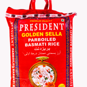 PRESIDENT GOLDEN SELLA PARABOILED RICE 10KG