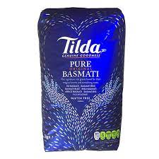 TILDA BASMATI RICE 2KG X 4