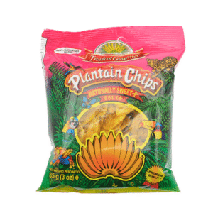 TROPICAL GOURMET EXTRA SWEET PLANTAIN CHIPS